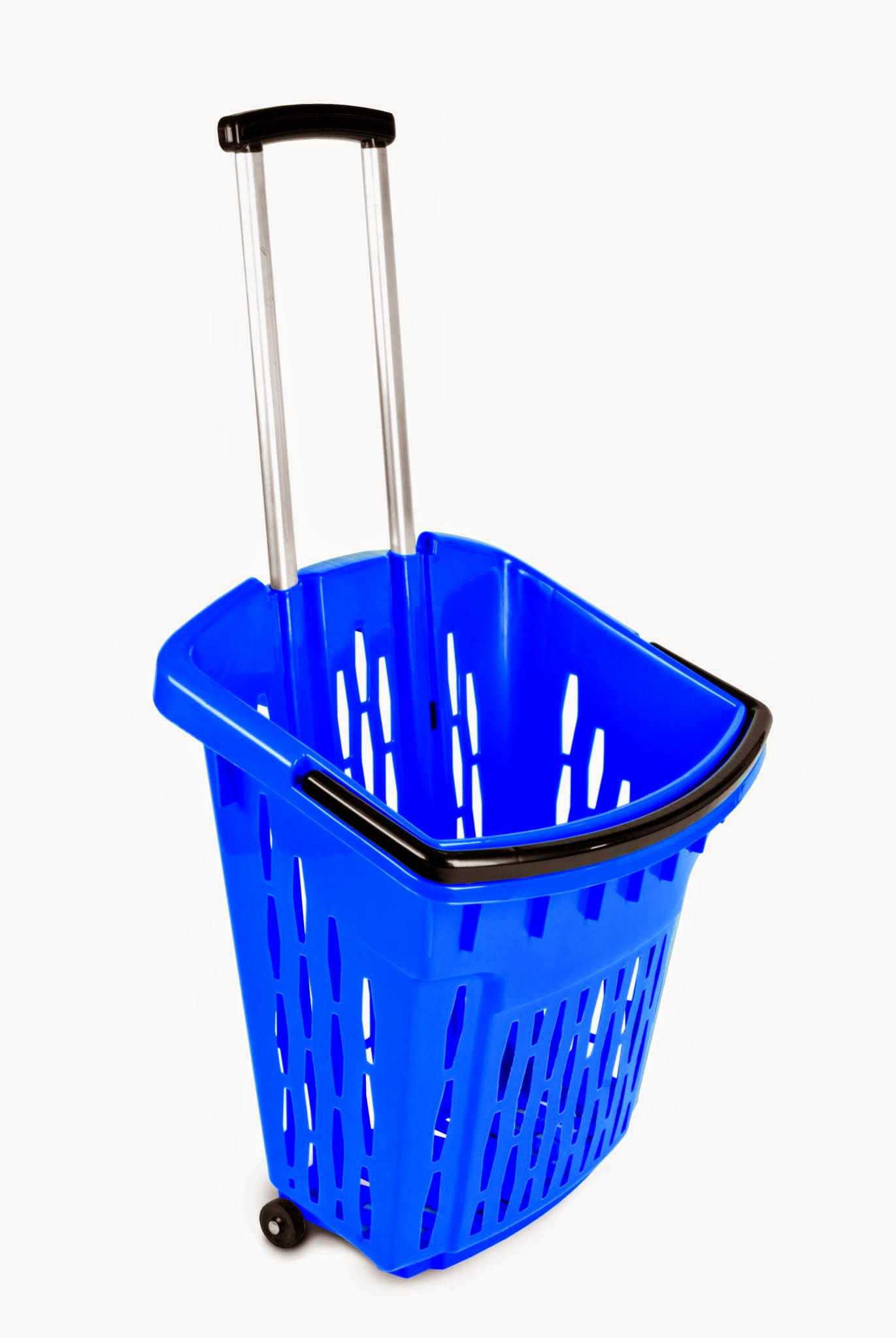 Koszyk zakupowy 38 L, na kółkach 