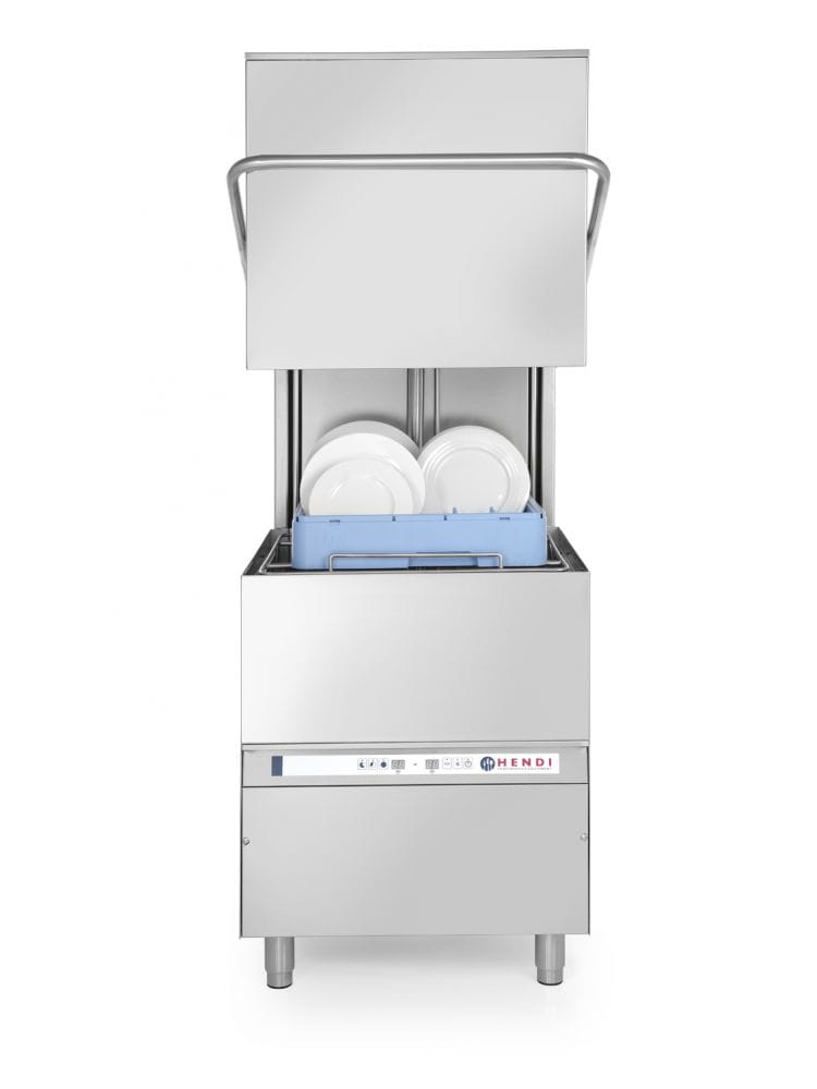 Zmywarka kapturowa do naczyń 50 x 50, sterowanie elektroniczne  