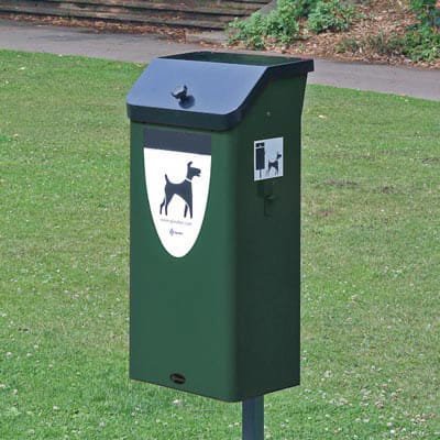 Kosz na psie odchody, toaleta dla psów  Metalowy Fido 50