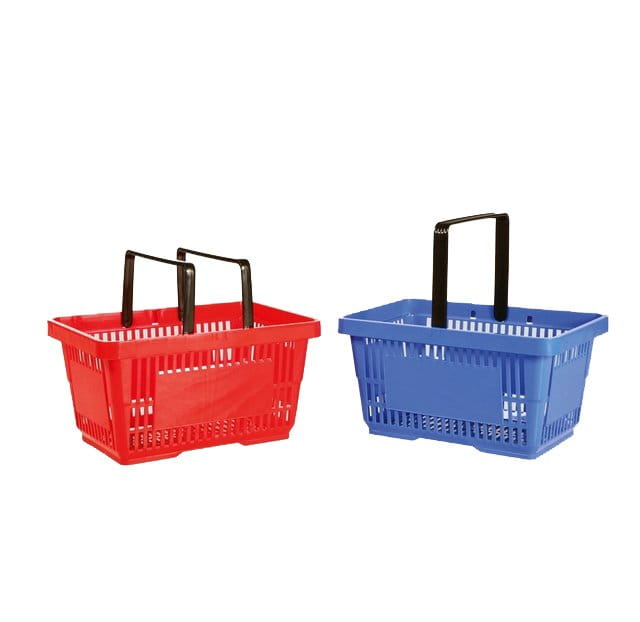 Koszyk sklepowy 22 litry, z logo lub bez logo, różne kolory
