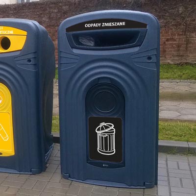 Pojemnik do segregacji odpadów zmieszanych Nexus 360  