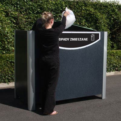 Osłona pojemnika 1100 litrów Visage 1280