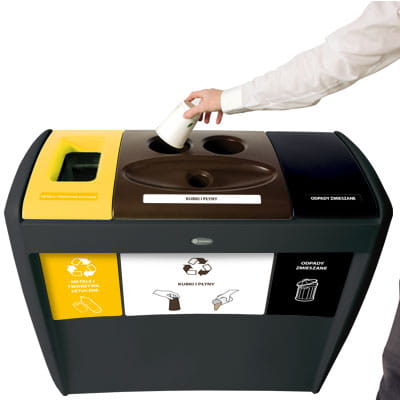 Stacja-pojemnik-kosz do segregacji kubków Nexus Evolution 