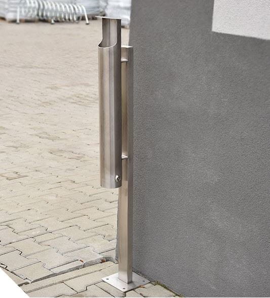 Popielnica, stal ocynkowana malowana  