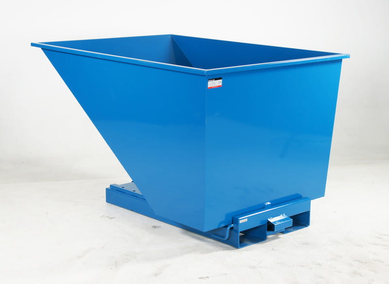 Kontener samowyładowczy TIPPO 1100, wywrotny,1700x1215x1045 mm, ładowność 2000 kg
