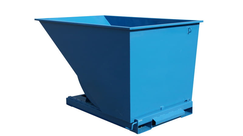 Kontener samowyładowczy TIPPO 2000, wywrotny,2073x1316x1248 mm, ładowność 2000 kg