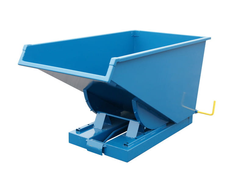 Kontener samowyładowczy o wzmocnionej konstrukcji TIPPO HD 600, 1540x870x875 mm, ładowność 2500 kg