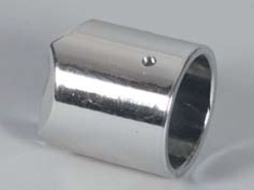 Mufa metalizowana do stojaka z rury Ø 48 mm element wygrodzenia (systemu prowadzenia klienta)