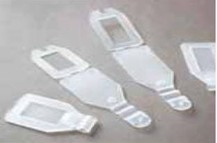 Klips wahadłowy z kieszonką 26x26 mm 