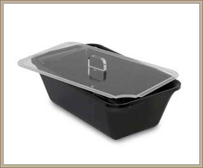 Pokrywka z plexi, GN 1/4 na pojemnik ekspozycyjny/gastronomiczny, 265x162 mm, Dupont