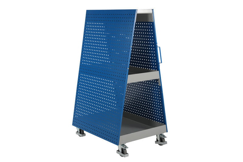 Wózek narzędziowy, wysoki, na kółkach