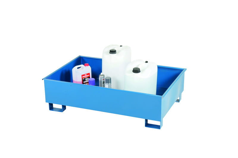 Pojemnik, zbiornik metalowy płaski, 260 l