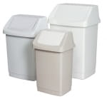 Kosz na zużyte ręczniki papierowe 10 L z uchylną pokrywą, stojący