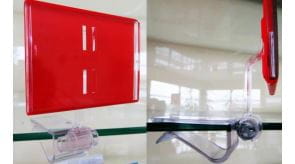 Kasetka cenowa bez cyferek z uchwytem skrzynkowym 