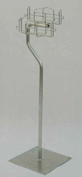 Stojak z podwójnym uchwytem na zrywki (torebki na rolce)