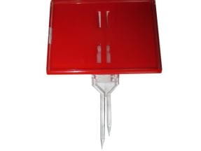 Kasetka cenowa bez cyferek ze szpilką plastikową 