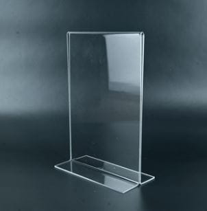 Stojak plakatowy typu "T" A6