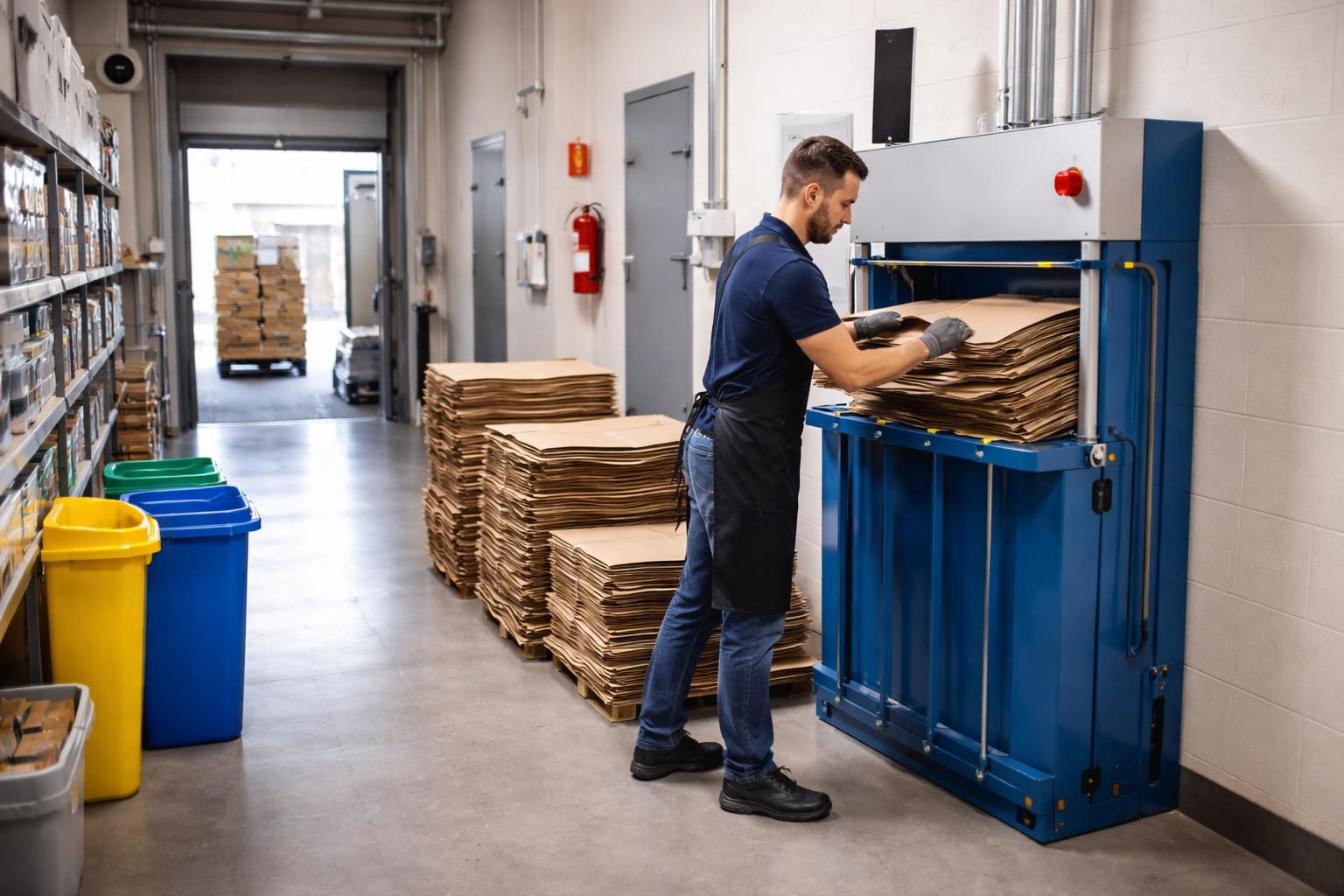 Belownica w małym sklepie spożywczym – gdzie ją postawić? (Wymiary i ergonomia)